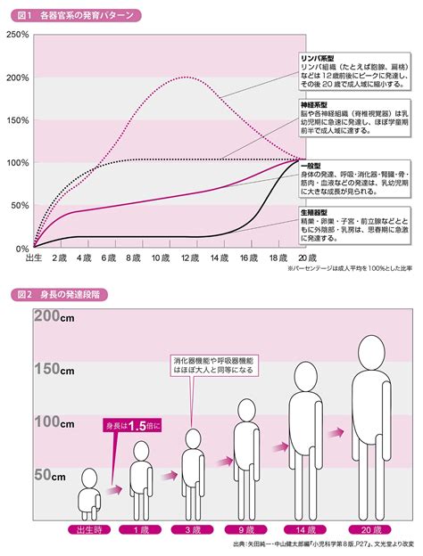 健康成長|乳児と小児の身体的成長